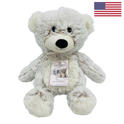 Warmies- Microwavable French Lavender Scented Plush, Marshmallow Bear