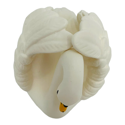 Bath Toy Large Swan-Natural NonToxic Rubber-No Holes