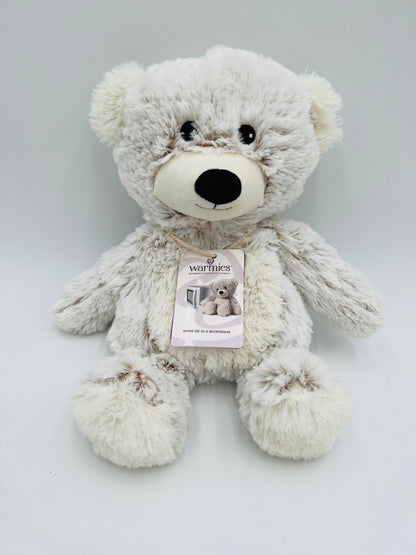 Warmies- Microwavable French Lavender Scented Plush, Marshmallow Bear
