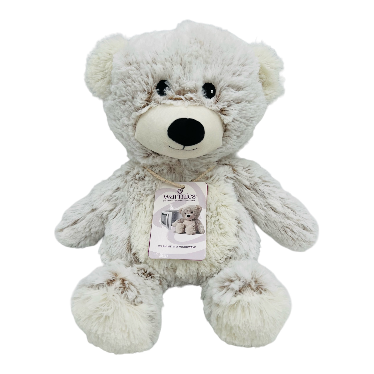 Warmies- Microwavable French Lavender Scented Plush, Marshmallow Bear