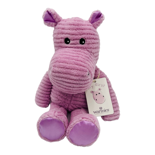 Warmies- My First Warmies Microwavable French Lavender Scented Plush, Hippo