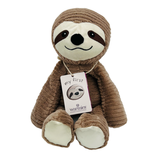 Warmies- My First Warmies Microwavable French Lavender Scented Plush, Sloth